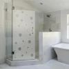 Ambiance Sticker Film Occultant Pour Vitrage<Film Fenêtre Anti Regard Occultant - PETITES BULLES - Stickers Autocollant Brise-Vue pour Vitre & Porte de Douche - 110x55cm