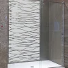 Ambiance Sticker Film Fenêtre Anti Regard Occultant - L'OCÉAN - Stickers Autocollant Brise-Vue pour Vitre & Porte de Douche - 135x75cm- Film Occultant Pour Vitrage