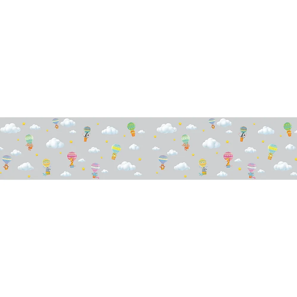 Ambiance Sticker Film Occultant Pour Vitrage<Film Fenêtre Anti Regard Occultant - ANIMAUX EN MONTGOLFIÈRES XL - Stickers pour Vitres & Porte de Douche - 40X200cm