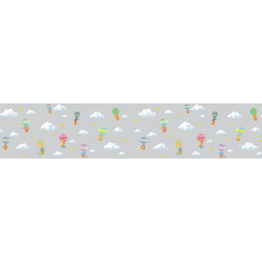 Ambiance Sticker Film Occultant Pour Vitrage<Film Fenêtre Anti Regard Occultant - ANIMAUX EN MONTGOLFIÈRES XL - Stickers pour Vitres & Porte de Douche - 40X200cm