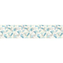 Ambiance Sticker Film Occultant Pour Vitrage<Film Fenêtre Anti Regard Occultant - VITRAIL BLEU XL - Stickers pour Vitres & Porte de Douche - 40x200cm