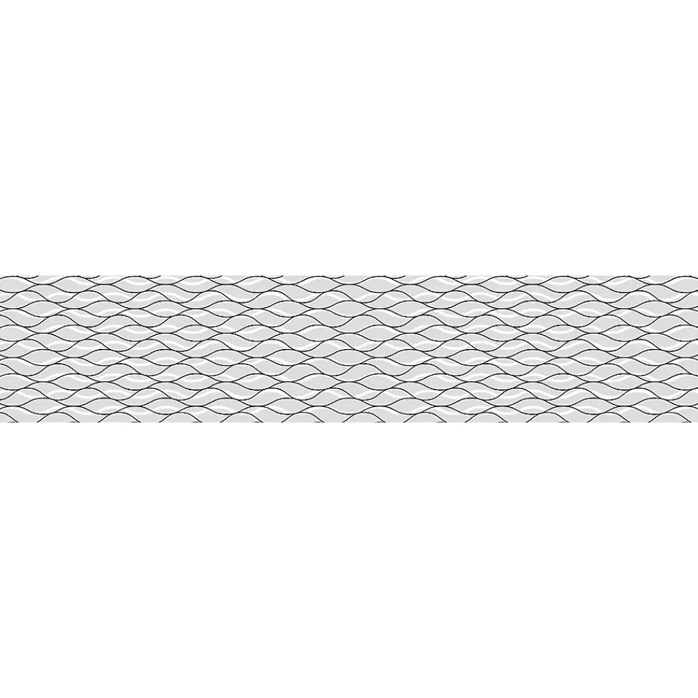 Ambiance Sticker Film Occultant Pour Vitrage<Film Fenêtre Anti Regard Occultant - VAGUES MODERNES XL - Stickers pour Vitres & Porte de Douche - 40X200cm