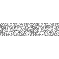 Ambiance Sticker Film Occultant Pour Vitrage<Film Fenêtre Anti Regard Occultant - LIANES SAUVAGES GRIS LONG - Stickers pour Vitres & Porte de Douche - 40X200cm