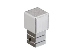 Ilcom Profilé Carrelage<Finition angulaire PQ en acier inoxydable pour profils ArgentSatiné - 10 mm x 10 mm