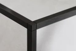 Ilcom Profilé Carrelage<Finition angulaire rectifiée PQS en acier inoxydable pour profils Noir satiné - 12 mm x 12 mm