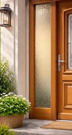 Gd Menuiseries Fixe Lateral Bois Exo H215 X L30 Côte Tableau- Fenêtre Bois