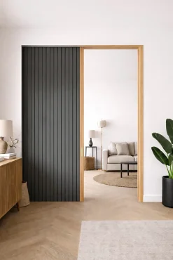 Gd Menuiseries Galandage, Kit De Finitions Pour Porte En 63- Porte Coulissante