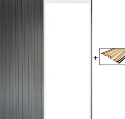 Gd Menuiseries Galandage, Kit De Finitions Pour Porte En 63- Porte Coulissante