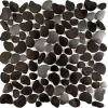 Carrelage Signature Mosaïque|Mosaïque Pour Salle De Bains<Galet Inox Noir Autobloquant - vendu par plaque de 30.5x30.5 cm-