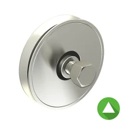 Slid’Up By Mantion Accesoire Pour Volet<Galet 120 mm à gorge en V 20 mm - 500 kg