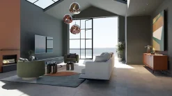 Samklic Dalle Et Lame Pvc<GAMME PRO - DALLE CLIPSABLE TRÈS HAUTE RÉSISTANCE AVEC SOUS-COUCHE INTEGREE. CIMENT TAUPE-Pack T5 (66m²)