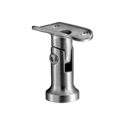 AICA Sanitaire Accessoire D'Escalier<Garde-corps avec main courante, 200cm, en acier inoxydable 304, garde-corps avec 5 traverses, pour intérieur et extérieur
