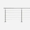 Kordo Garde-corps inox gris pose à plat, Inoca- Garde-Corps, Balustrade