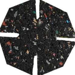 Jouplast Gomme Acoustique - carton de 100 pièces pneu recyclé pour dalle -- Outils Parquet Et Sol Stratifié