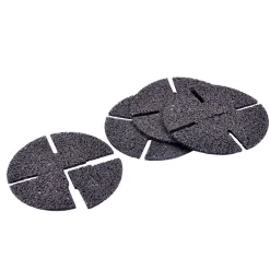 Jouplast Gomme Acoustique - carton de 100 pièces pneu recyclé pour dalle -- Outils Parquet Et Sol Stratifié
