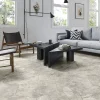 Lux Mosaic Grès Cérame Premium Format 56x48,5 Intérieur/Extérieur Arlet Taupe Hexagonal Effet Travertin- Carrelage Extérieur Et Terrasse