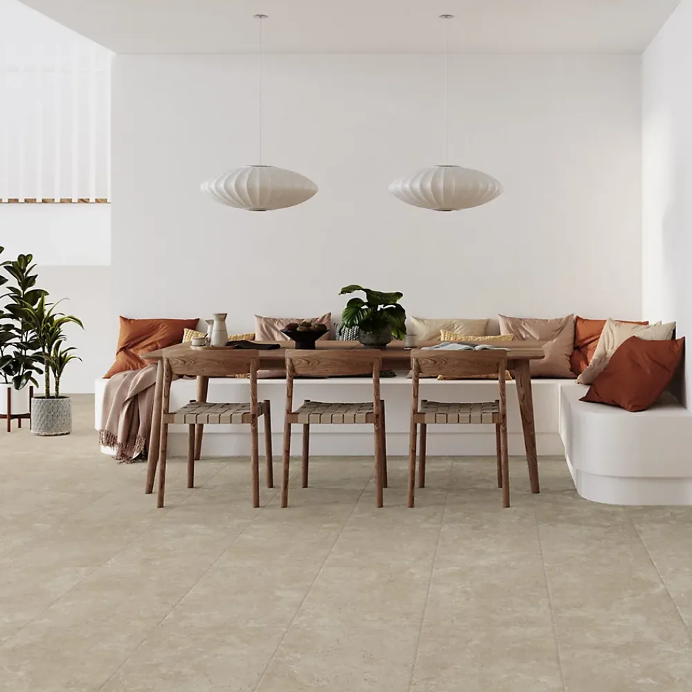 Lux Mosaic Carrelage Extérieur Et Terrasse<Grès Cérame Premium 44x66 cm Intérieur/Extérieur Metz Beige Base Rectangulaire Effet Pierre avec Technologie SmartGrip