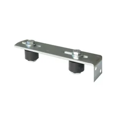 Afbat - Tb Industrie Sas Guide de portail à visser acier zingué blanc Afbat L.250mm H.40mm- Accesoire Pour Volet