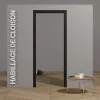 Coulicool Bloc Porte<Habillage de Cloison 1 m - Noir