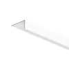 GoodHome Accessoire Pour Fenêtre<Habillage en L pour fenêtre alu blanc 6 x 3 cm