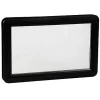G.C.N.V Protecta Accessoire Pour Porte De Garage<Hublot pour porte de garage rectangulaire en PVC noir l.34,2 x H.21 cm