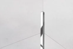 Ilcom Profilé Carrelage<Profilé décoratif Li Angle intérieur en acier inoxydable Argent poli - 10 mm x 2440 mm x 0,65 ep.
