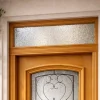 Gd Menuiseries Porte D'Entrée<Imposte Reglable En Bois Exotique Largeur 80 Dormant Tradition