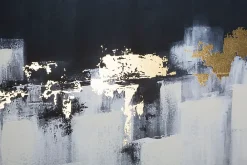 Mauro Ferretti Panneau Tasseau Bois<Impression sur toile abstraite multicolore cm 80x3x120