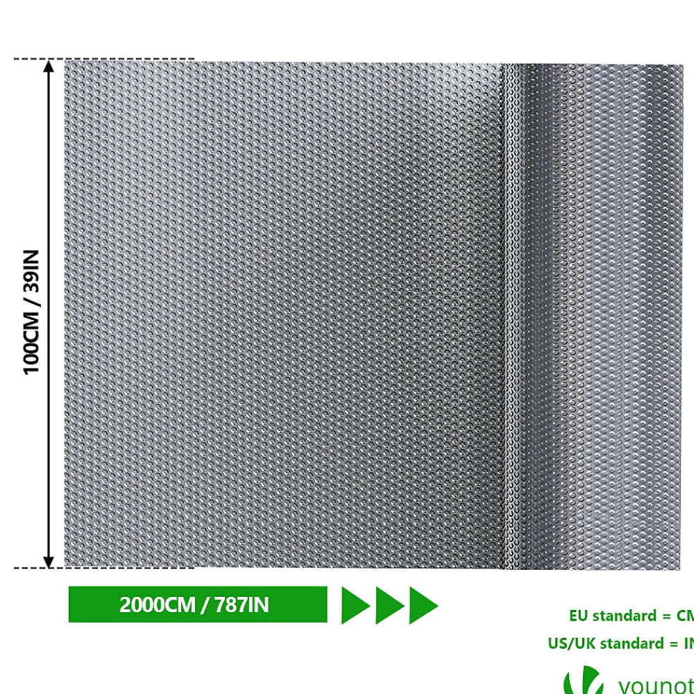 Vounot Isolant thermique a bulle double couche aluminium radiateur reflecteur 1x20m- Accessoire Pour Fenêtre