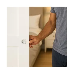 Thirard Jeu de poignées cuvette rondes - - Chromé- Poignée De Porte Extérieure
