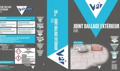 VPI Joint Carrelage Sol<Joint dallage sol extérieur gris 25kg