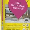Weber Saint-Gobain Joint extra large terrasse gris perle Weber 25kg- Joint Carrelage Sol