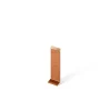 Ilcom Joint FI en acier inoxydable pour plinthe Cuivre poli - 60mm x 30mm x 12mm- Plinthe Pour Parquet Et Stratifié