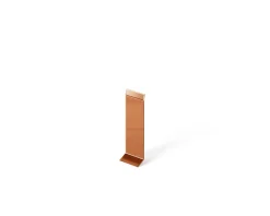 Ilcom Joint FI en acier inoxydable pour plinthe Cuivre poli - 60mm x 30mm x 12mm- Plinthe Pour Parquet Et Stratifié