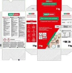 Parexlanko Joint souple tous supports brume 5 kg- Joint Carrelage Sol|Joint Carrelage Mural