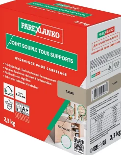 Parexlanko Joint Carrelage Sol|Joint Carrelage Mural<Joint souple tous supports taupe 2,5 kg