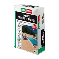 Parexlanko Joint spécial terrasse beige 25Kg- Joint Carrelage Sol