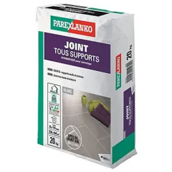 Parexlanko Joint Carrelage Sol<Joint tous supports 20 kg blanc