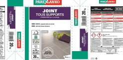 Parexlanko Joint Carrelage Sol<Joint tous supports 20 kg blanc