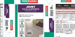 Parexlanko Joint Carrelage Sol<Joint tous supports 20 kg ciment