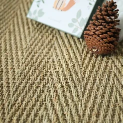 Décoweb Jonc de mer - Assam - Chevron - Rouleau de 2m x 26m- Sisal Et Jonc De Mer|Sisal Et Jonc De Mer