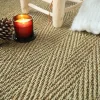 Décoweb Jonc de mer - Assam - Chevron - Rouleau de 2m x 24m- Sisal Et Jonc De Mer|Sisal Et Jonc De Mer