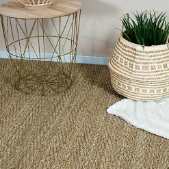 Décoweb Jonc de mer - Assam - Chevron - Rouleau de 2m x 24m- Sisal Et Jonc De Mer|Sisal Et Jonc De Mer