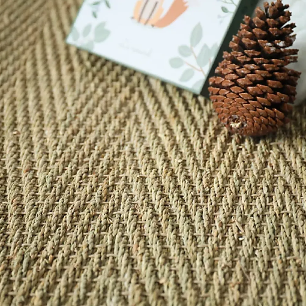 Décoweb Jonc de mer - Assam - Chevron - Rouleau de 2m x 22m- Sisal Et Jonc De Mer|Sisal Et Jonc De Mer