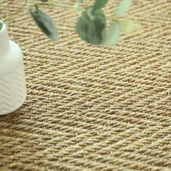 Décoweb Jonc de mer - Bihar - Fin chevron - Rouleau de 2m x 1m- Sisal Et Jonc De Mer|Sisal Et Jonc De Mer