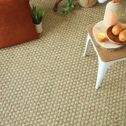 Décoweb Jonc de mer - Chennai - Natté 4x4 - Rouleau de 2m x 9m- Sisal Et Jonc De Mer|Sisal Et Jonc De Mer