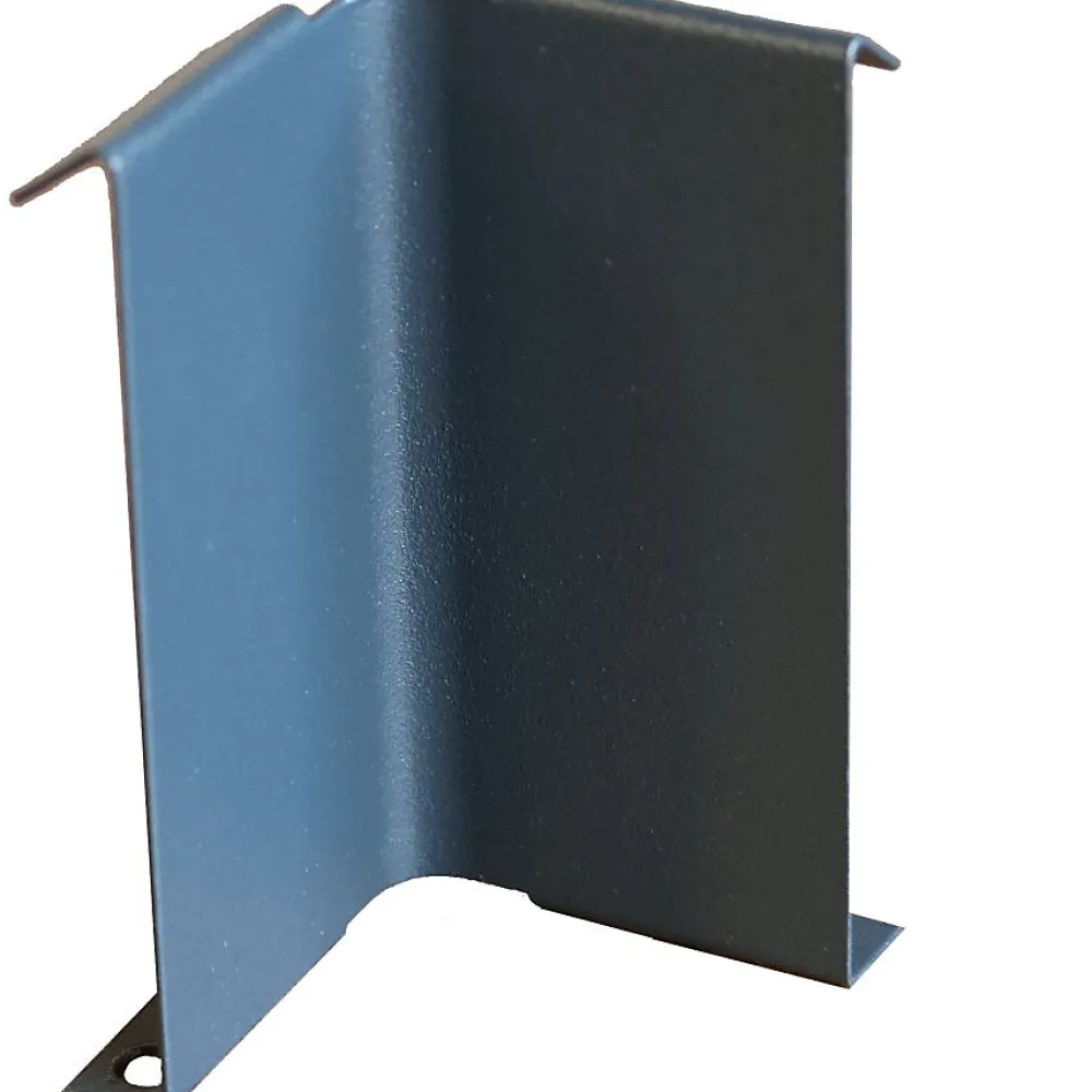 Jouplast Jonction angle rentrant pour profilé clipsable Laqué Anthracite -- Outils Parquet Et Sol Stratifié