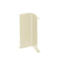 Jouplast Jonction angle rentrant pour profilé clipsable - Blanc Perle RAL 1013 -- Outils Parquet Et Sol Stratifié