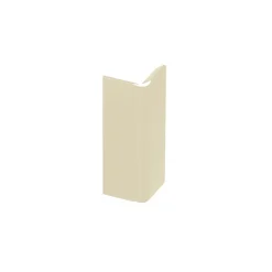 Jouplast Jonction angle sortant pour profilé clipsable - Blanc Perle RAL 1013 -- Outils Parquet Et Sol Stratifié