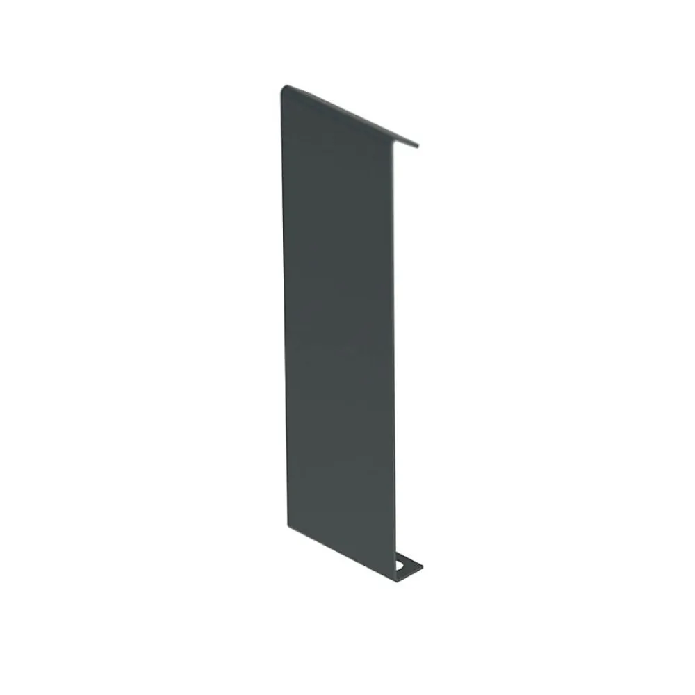 Jouplast jonction droite pour profilé clipsable - - Gris anthracite - 100 -- Outils Parquet Et Sol Stratifié